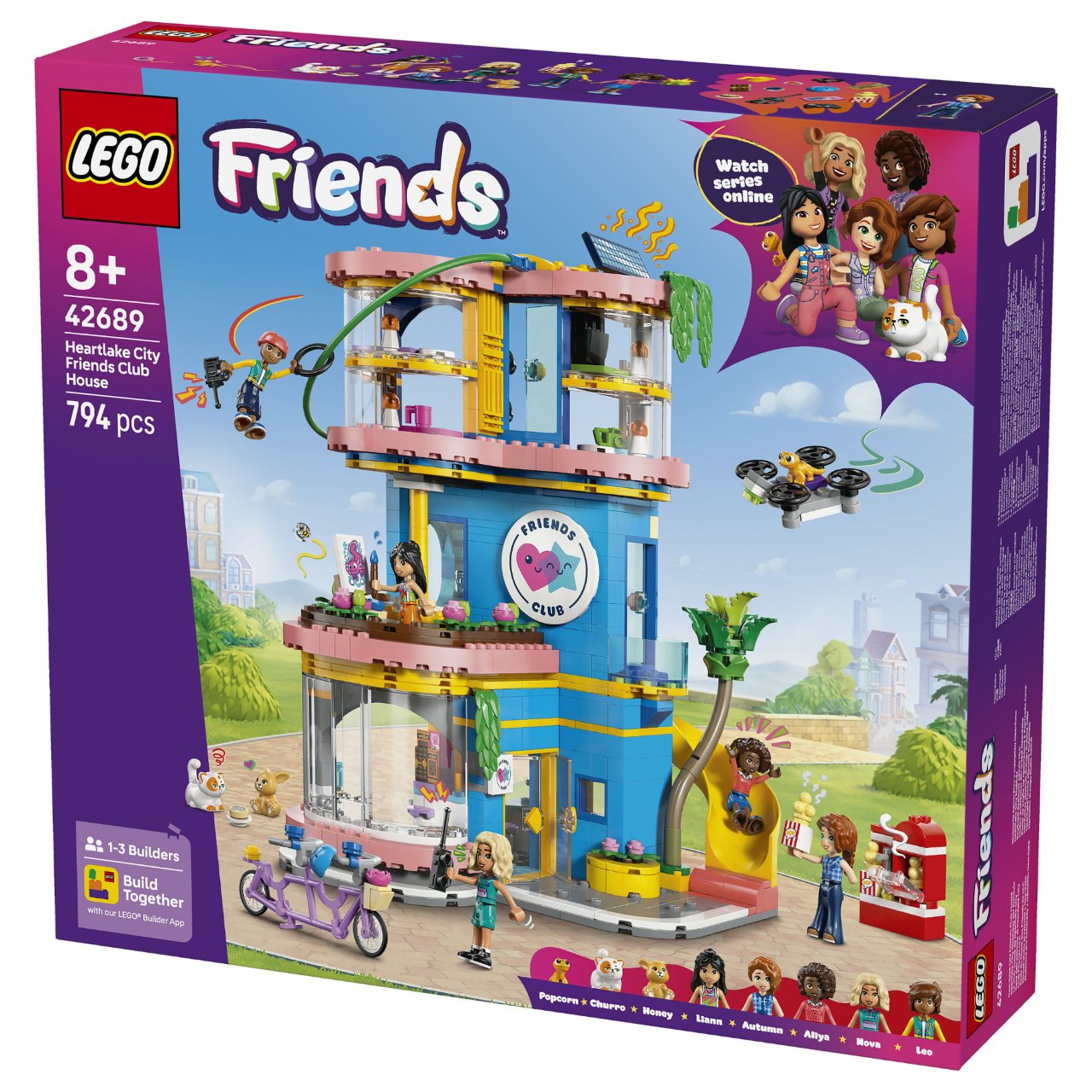 LEGO 42689 Friends Heartlake City Freundschafts-Clubhaus