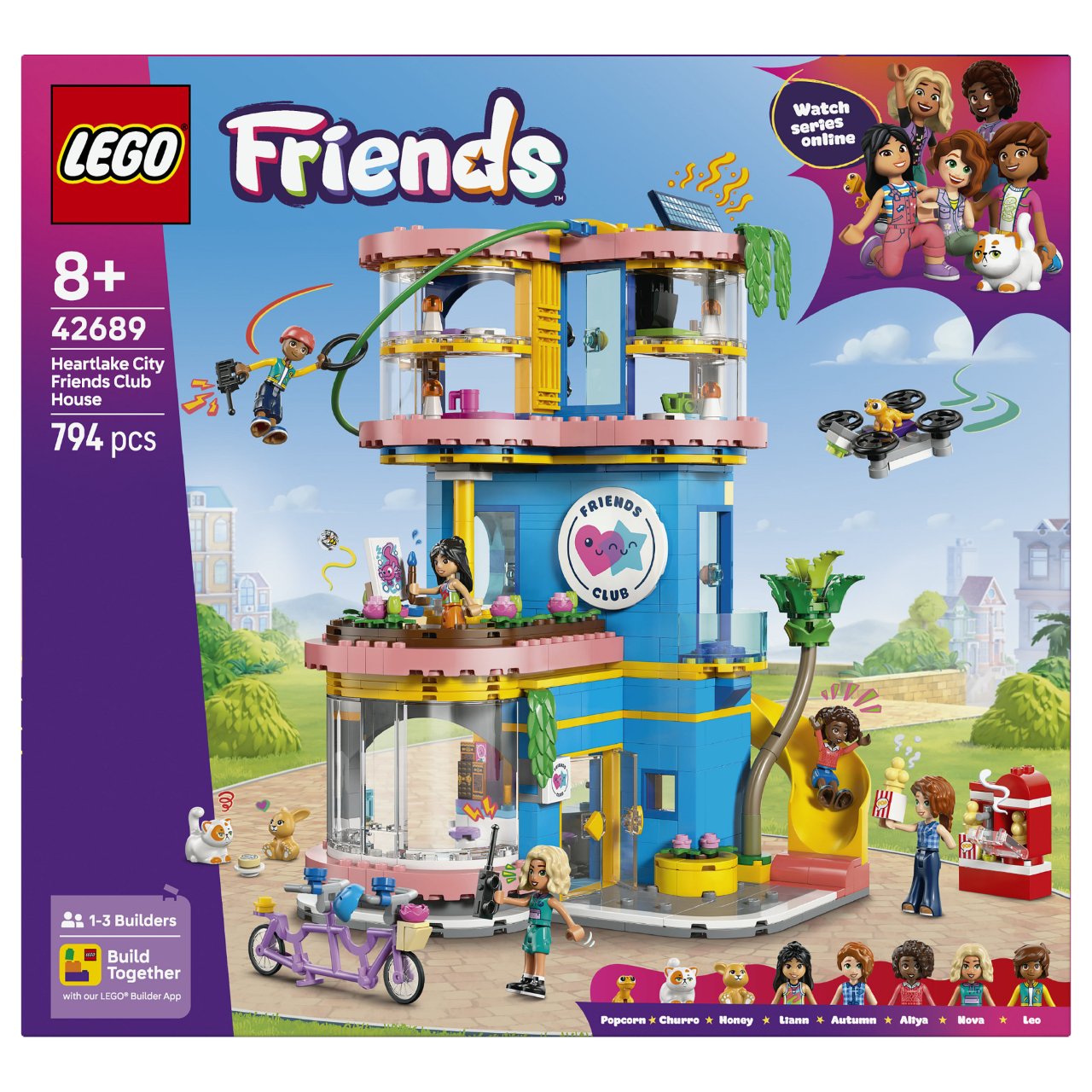 LEGO 42689 Friends Heartlake City Freundschafts-Clubhaus