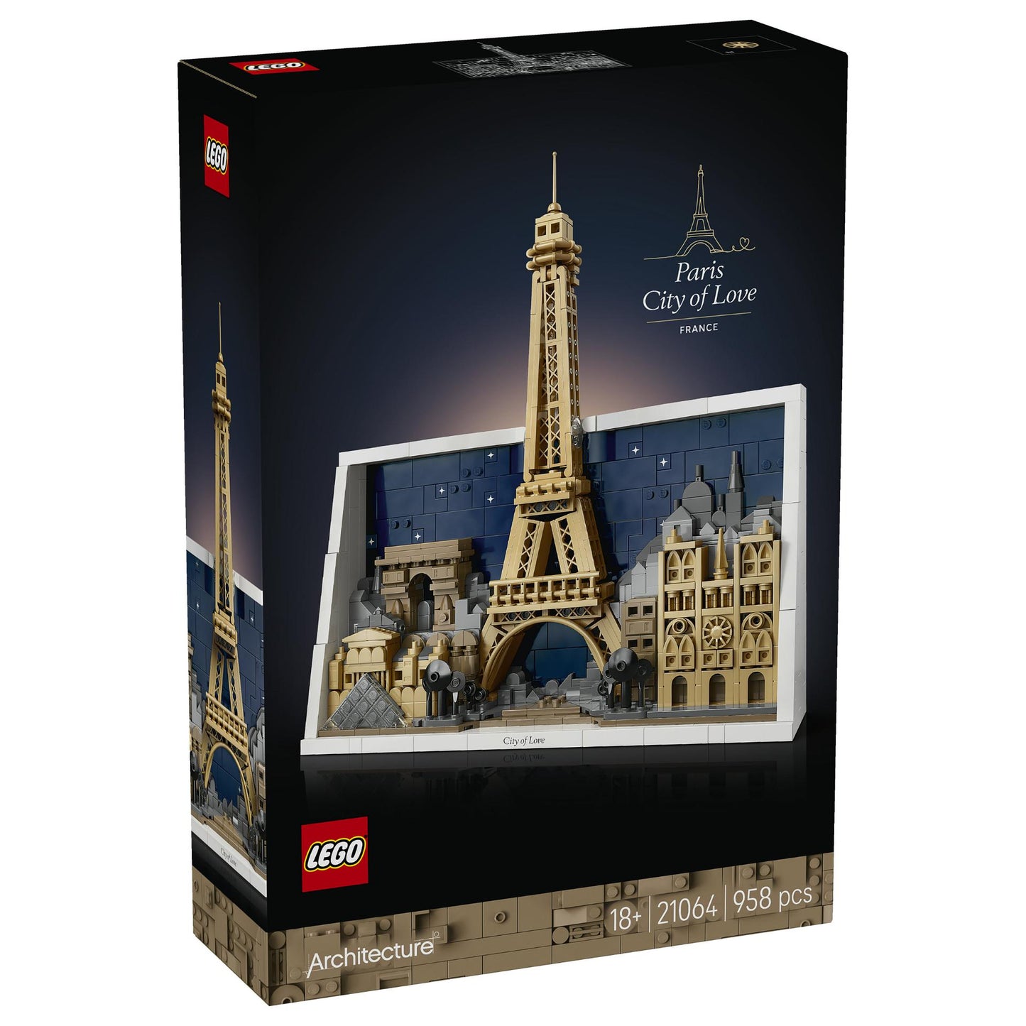 LEGO 21064 Architecture Paris - Stadt der Liebe