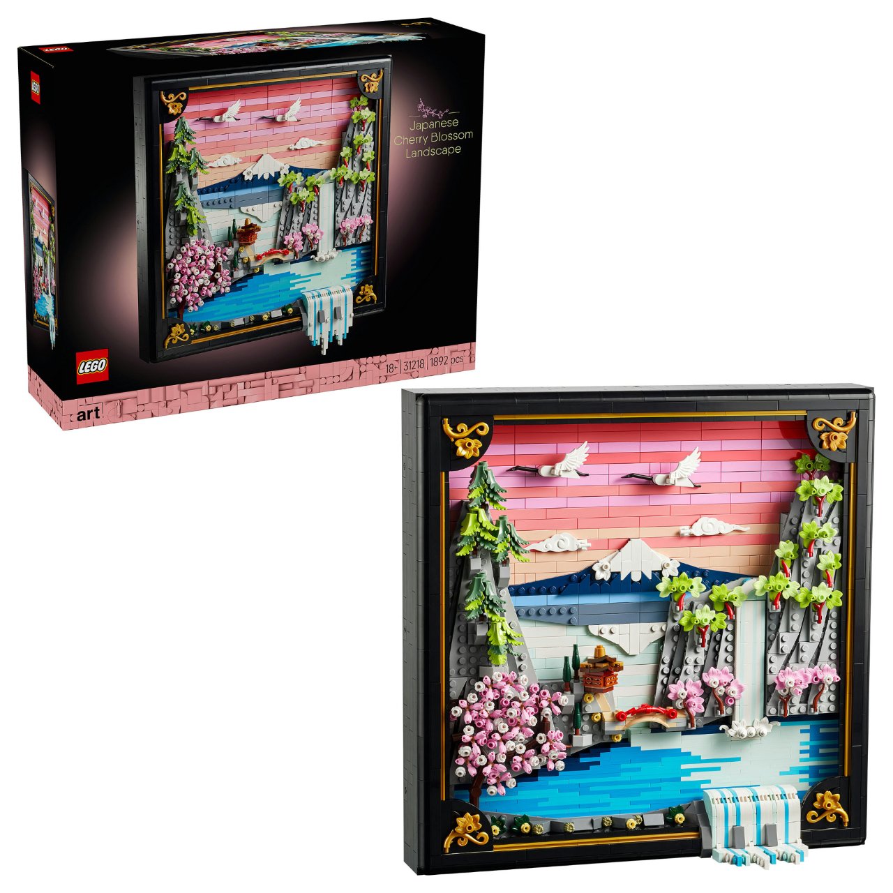 LEGO 31218 Art Japanische Kirschbltenlandschaft