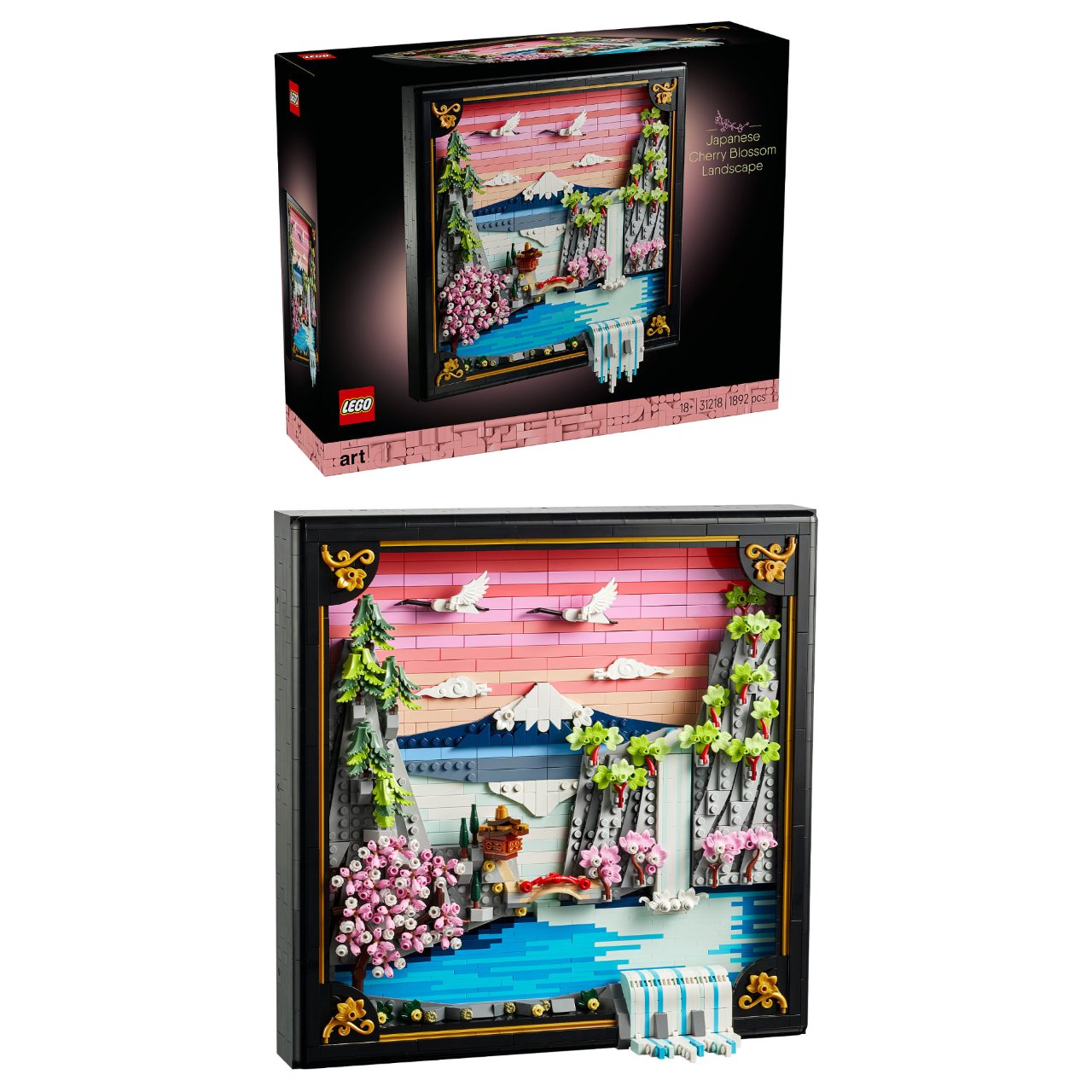 LEGO 31218 Art Japanische Kirschbltenlandschaft