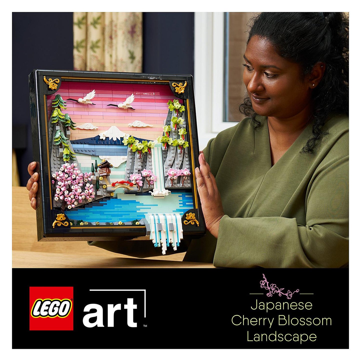 LEGO 31218 Art Japanische Kirschbltenlandschaft