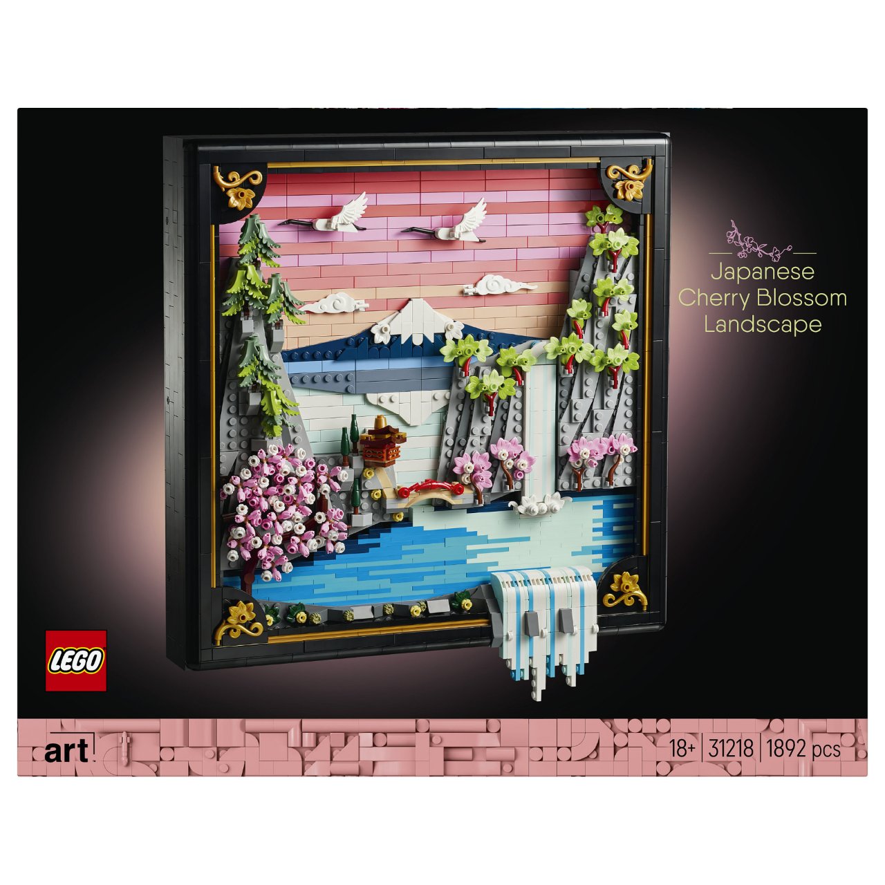 LEGO 31218 Art Japanische Kirschbltenlandschaft