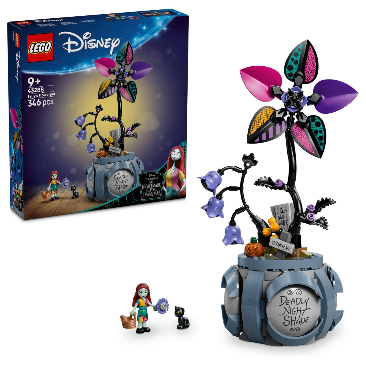 LEGO 43288 Disney Sallys Blumentopf