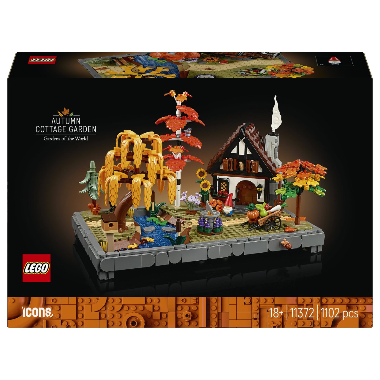 LEGO 11372 Icons Herbstlicher Landhausgarten
