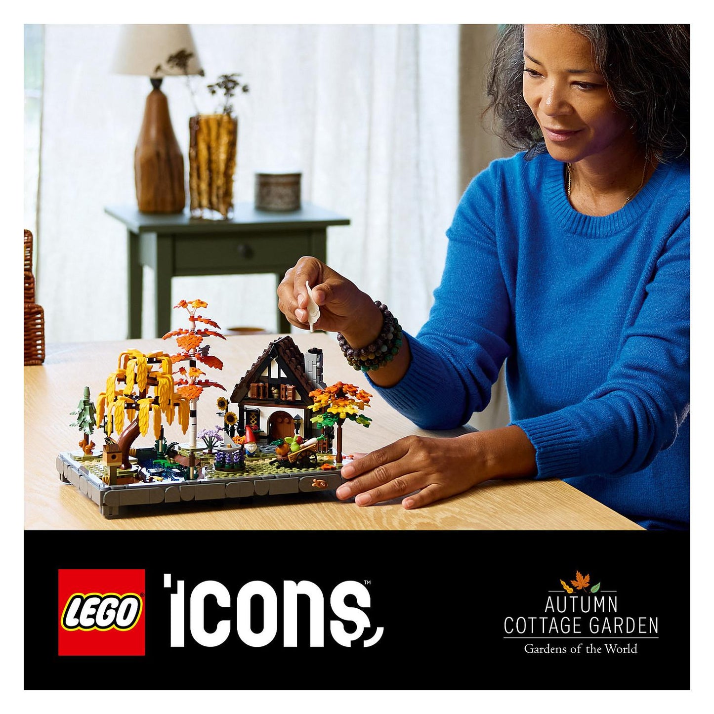 LEGO 11372 Icons Herbstlicher Landhausgarten