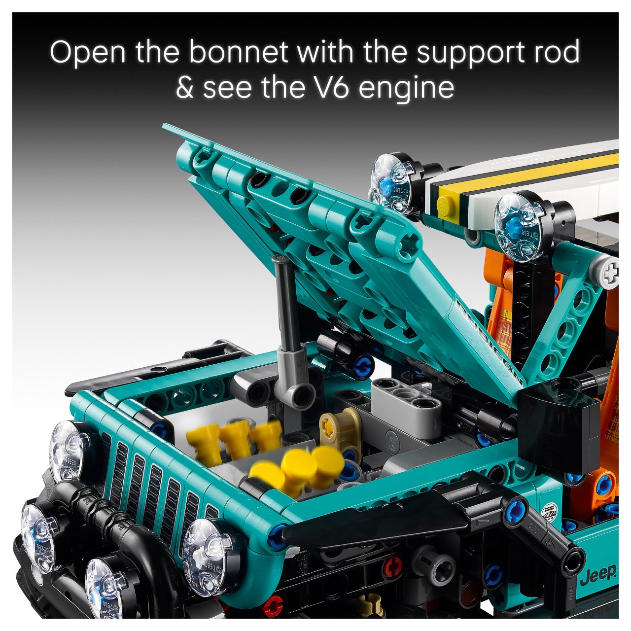 LEGO 42227 Technic Jeep Wrangler Rubicon Gelndewagen