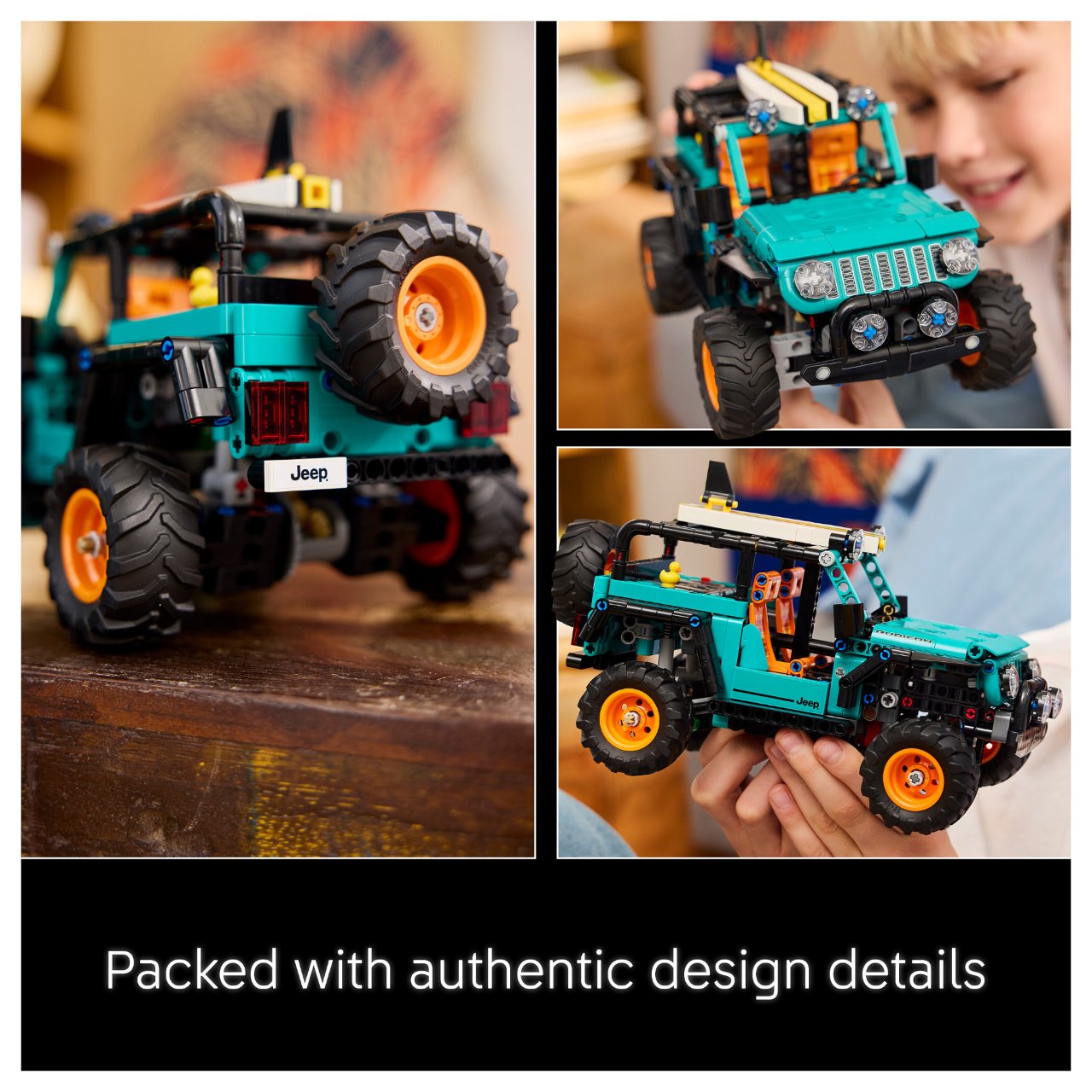 LEGO 42227 Technic Jeep Wrangler Rubicon Gelndewagen