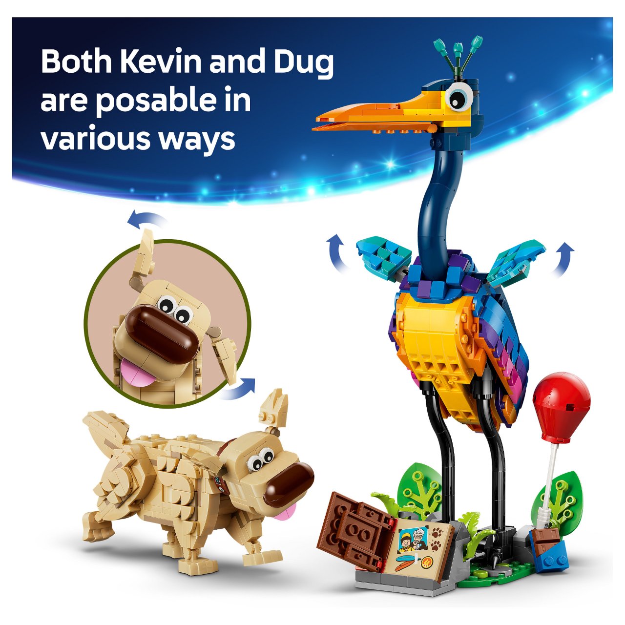 LEGO 43290 Disney Pixar Kevin and Dug