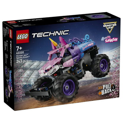 LEGO 42220 Technic Monster Jam Sparkle Smash mit Rckziehmotor