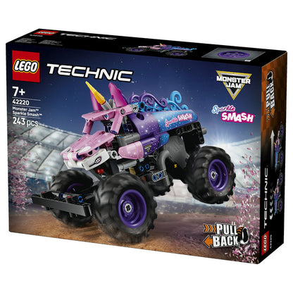 LEGO 42220 Technic Monster Jam Sparkle Smash mit Rckziehmotor