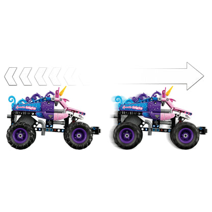 LEGO 42220 Technic Monster Jam Sparkle Smash mit Rckziehmotor