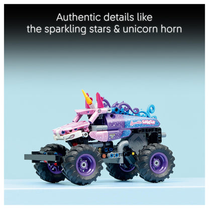 LEGO 42220 Technic Monster Jam Sparkle Smash mit Rckziehmotor