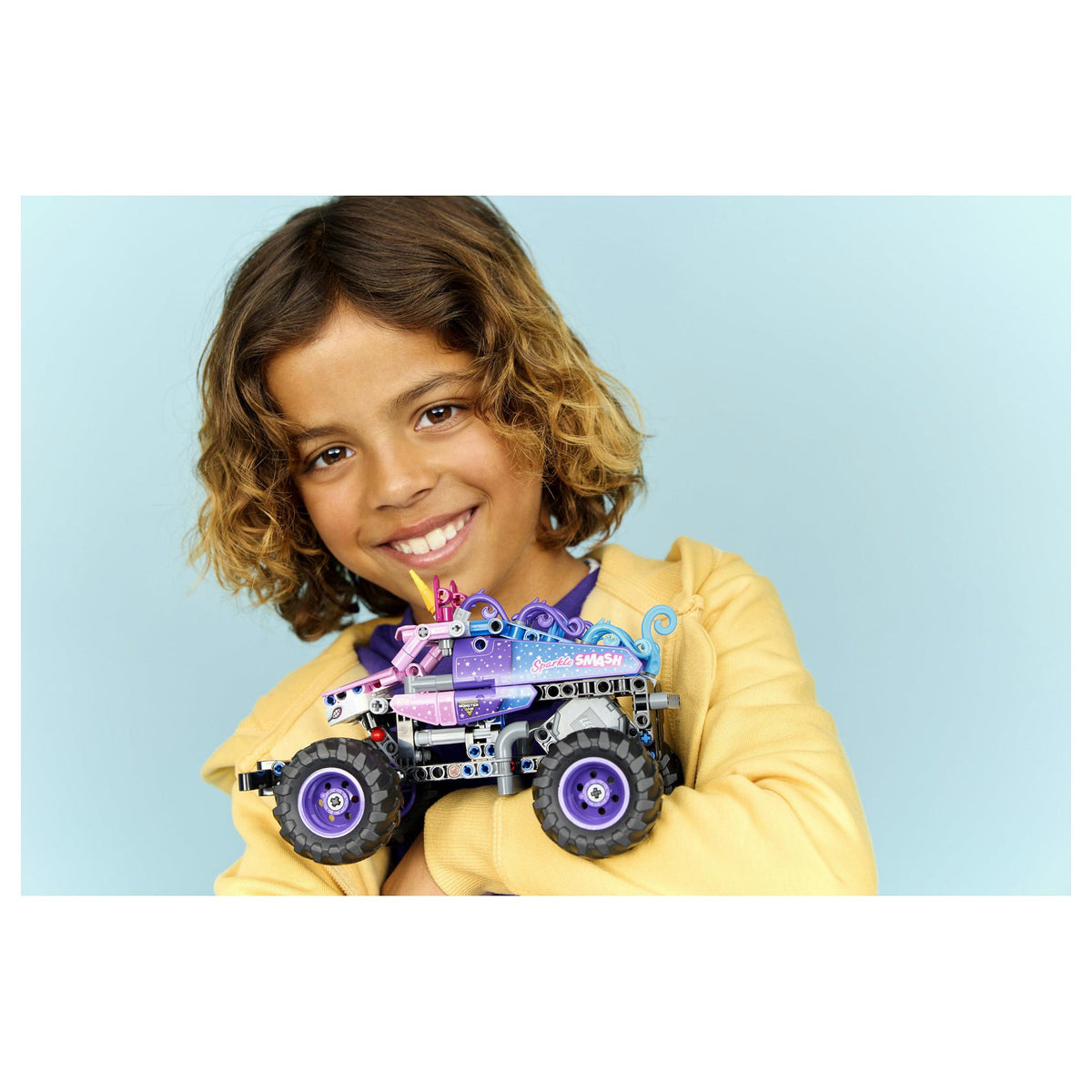 LEGO 42220 Technic Monster Jam Sparkle Smash mit Rckziehmotor