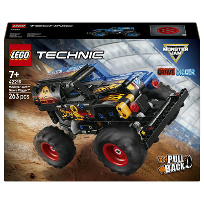 LEGO 42219 Technic Monster Jam Grave Digger Feuer und Eis