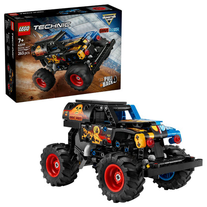 LEGO 42219 Technic Monster Jam Grave Digger Feuer und Eis