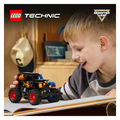 LEGO 42219 Technic Monster Jam Grave Digger Feuer und Eis