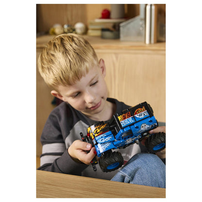 LEGO 42219 Technic Monster Jam Grave Digger Feuer und Eis