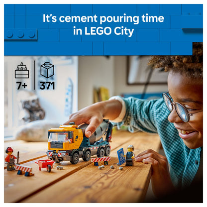 LEGO 60478 City Betonmischer