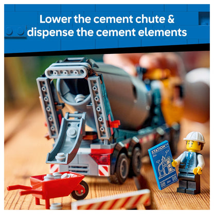 LEGO 60478 City Betonmischer