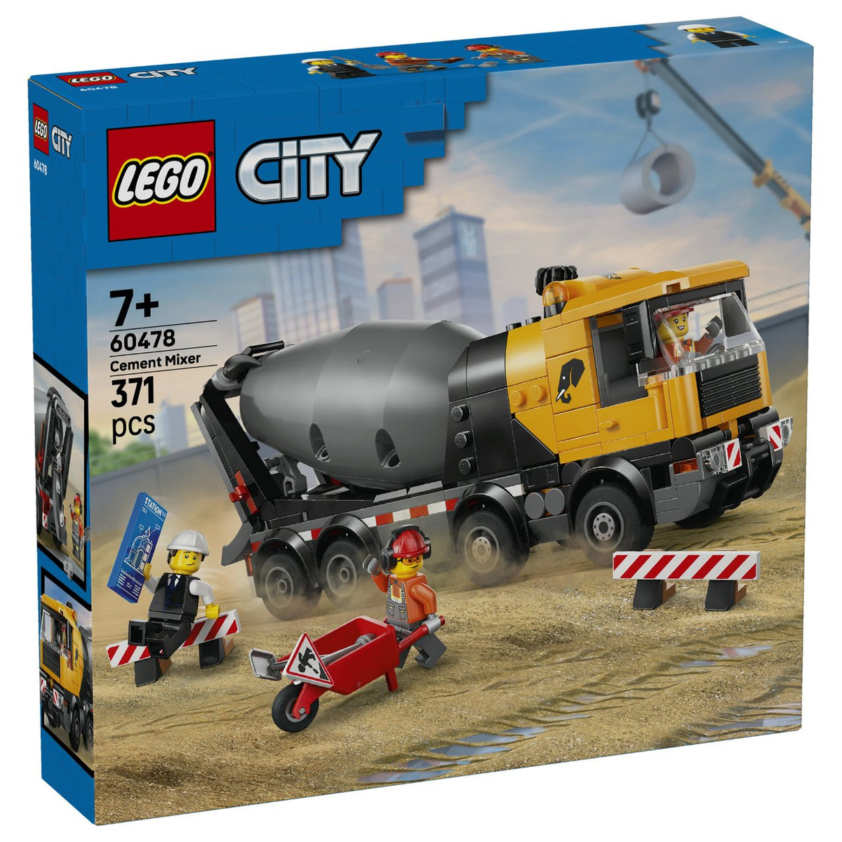 LEGO 60478 City Betonmischer