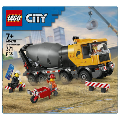 LEGO 60478 City Betonmischer