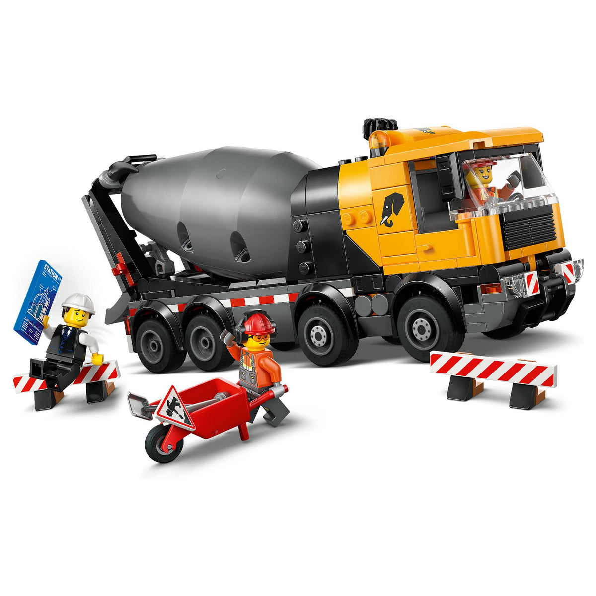 LEGO 60478 City Betonmischer