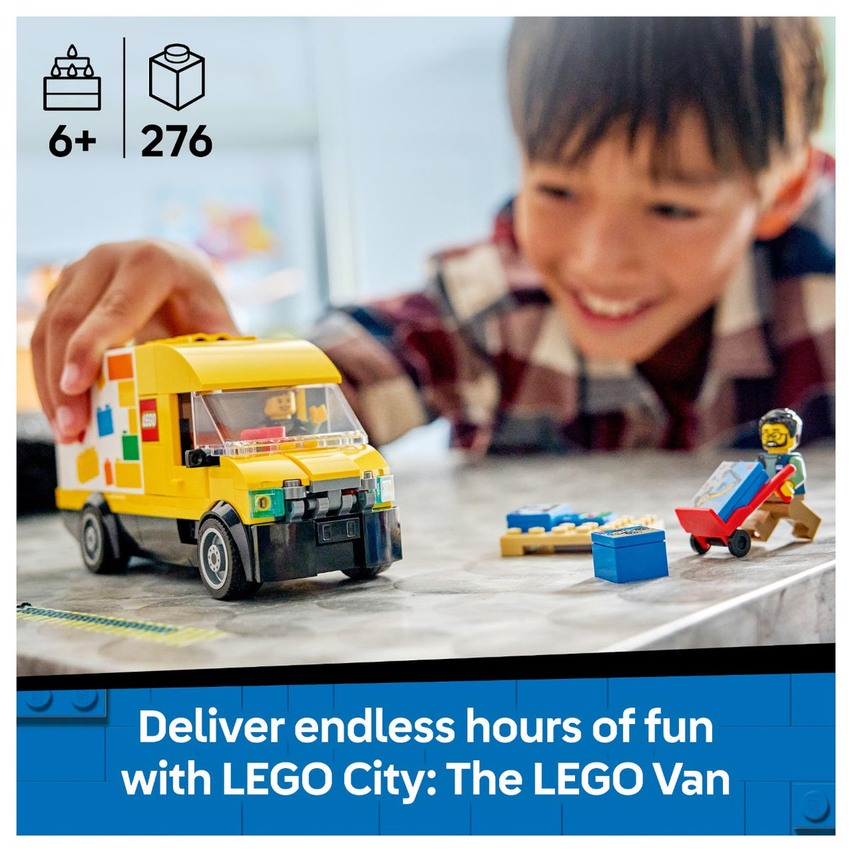 LEGO 60500 City Der LEGO Lieferwagen