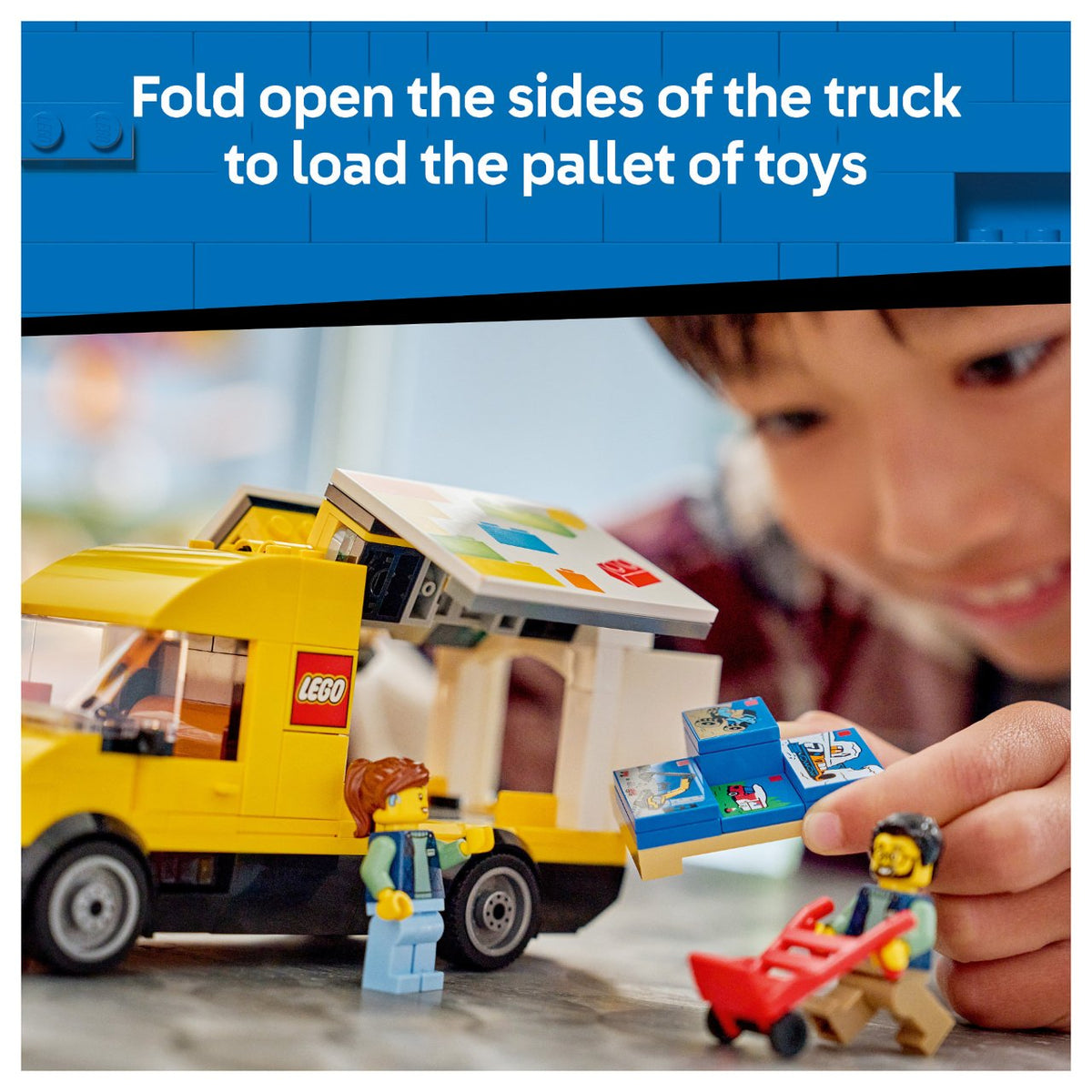 LEGO 60500 City Der LEGO Lieferwagen