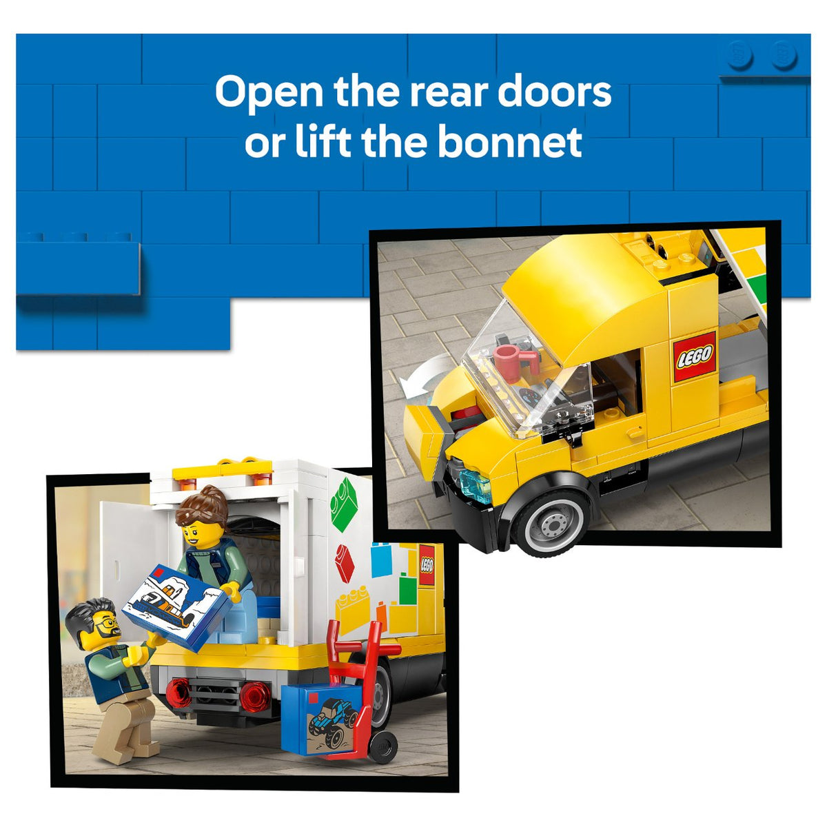 LEGO 60500 City Der LEGO Lieferwagen