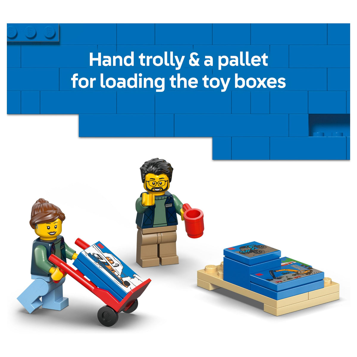 LEGO 60500 City Der LEGO Lieferwagen