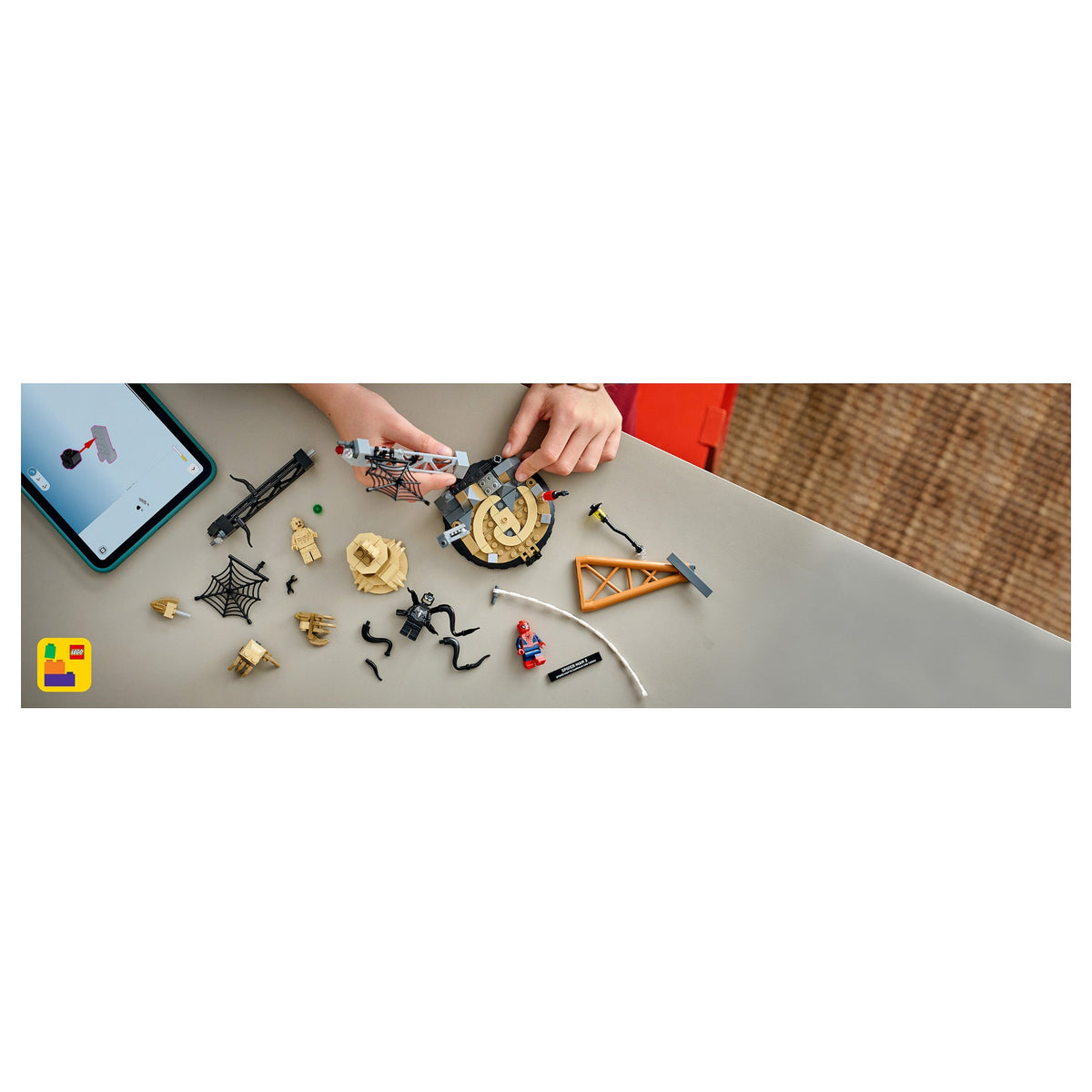 LEGO 76334 Marvel Super Heroes Groer Showdown: Spider-Man vs. Sandman