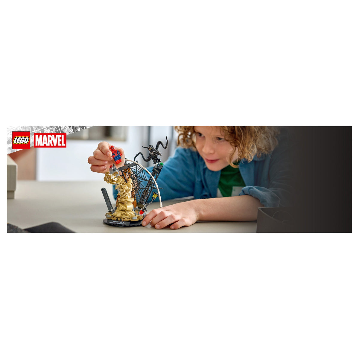 LEGO 76334 Marvel Super Heroes Groer Showdown: Spider-Man vs. Sandman
