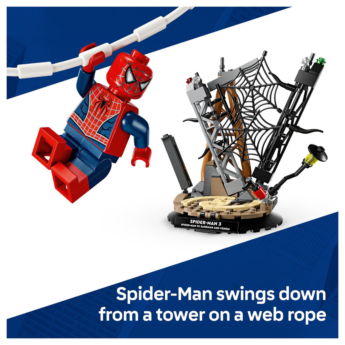 LEGO 76334 Marvel Super Heroes Groer Showdown: Spider-Man vs. Sandman