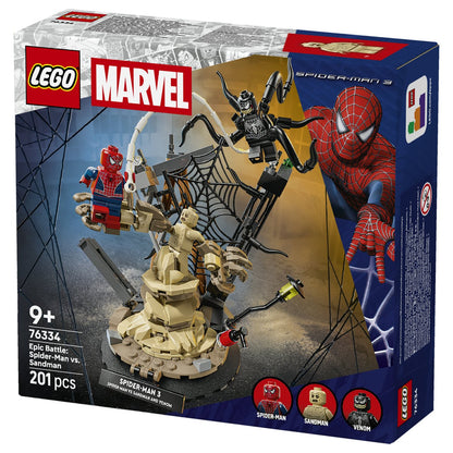 LEGO 76334 Marvel Super Heroes Groer Showdown: Spider-Man vs. Sandman