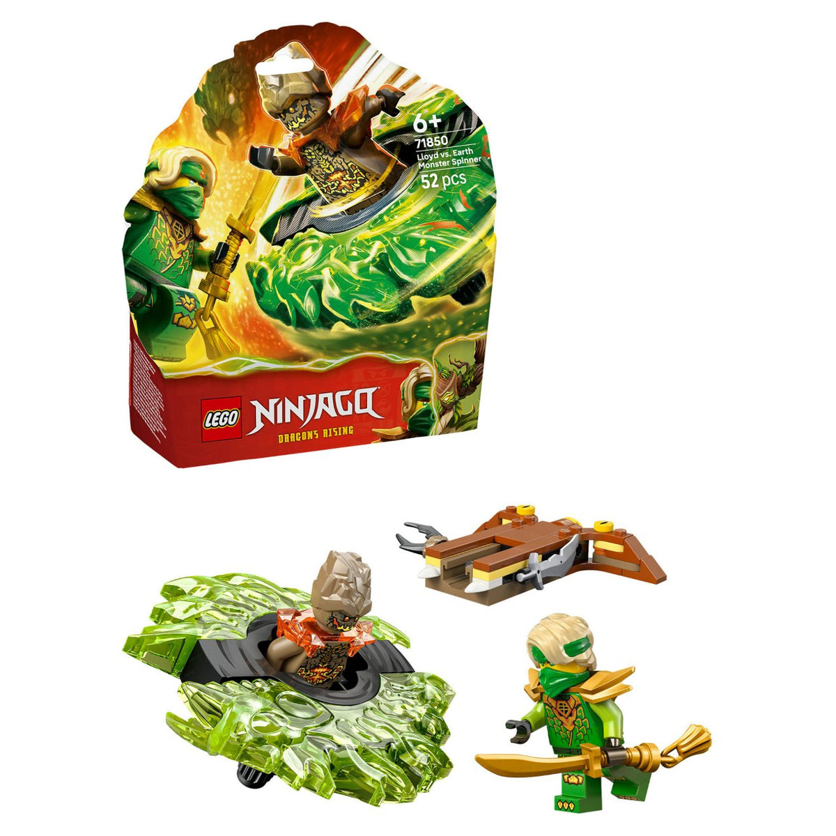 LEGO 71850 Ninjago Lloyd vs. Elementarmonster-Spinner