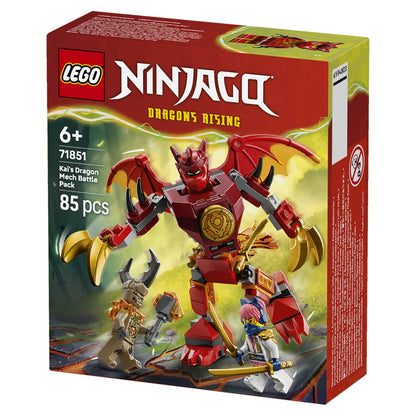 LEGO 71851 Ninjago Kais Drachen-Mech Battle Set