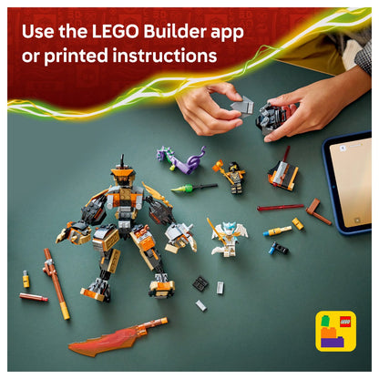 LEGO 71854 Ninjago Coles Action-Mech und Drachen-Zane