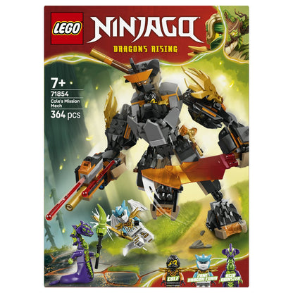 LEGO 71854 Ninjago Coles Action-Mech und Drachen-Zane