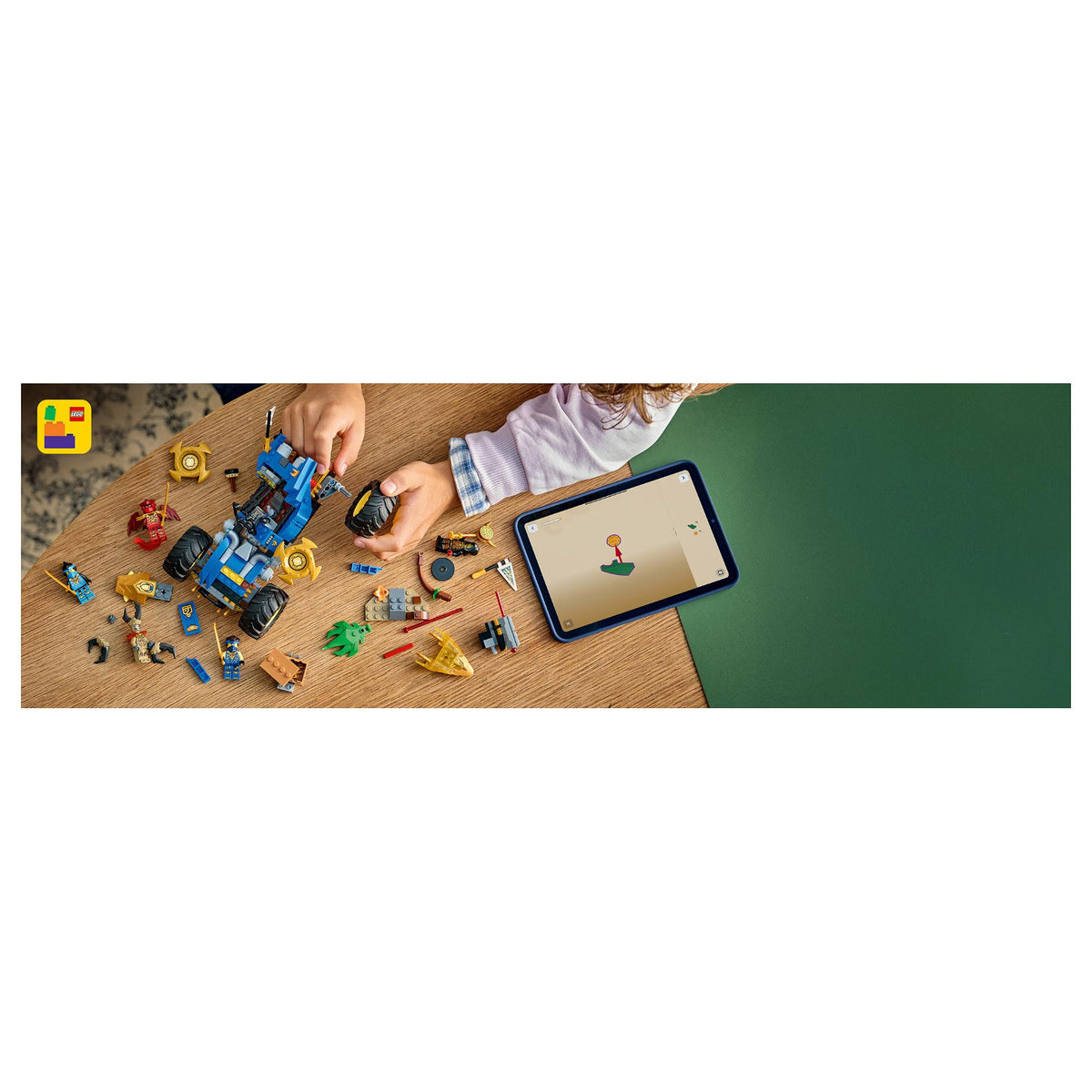 LEGO 71856 Ninjago Jays Transformationsflitzer