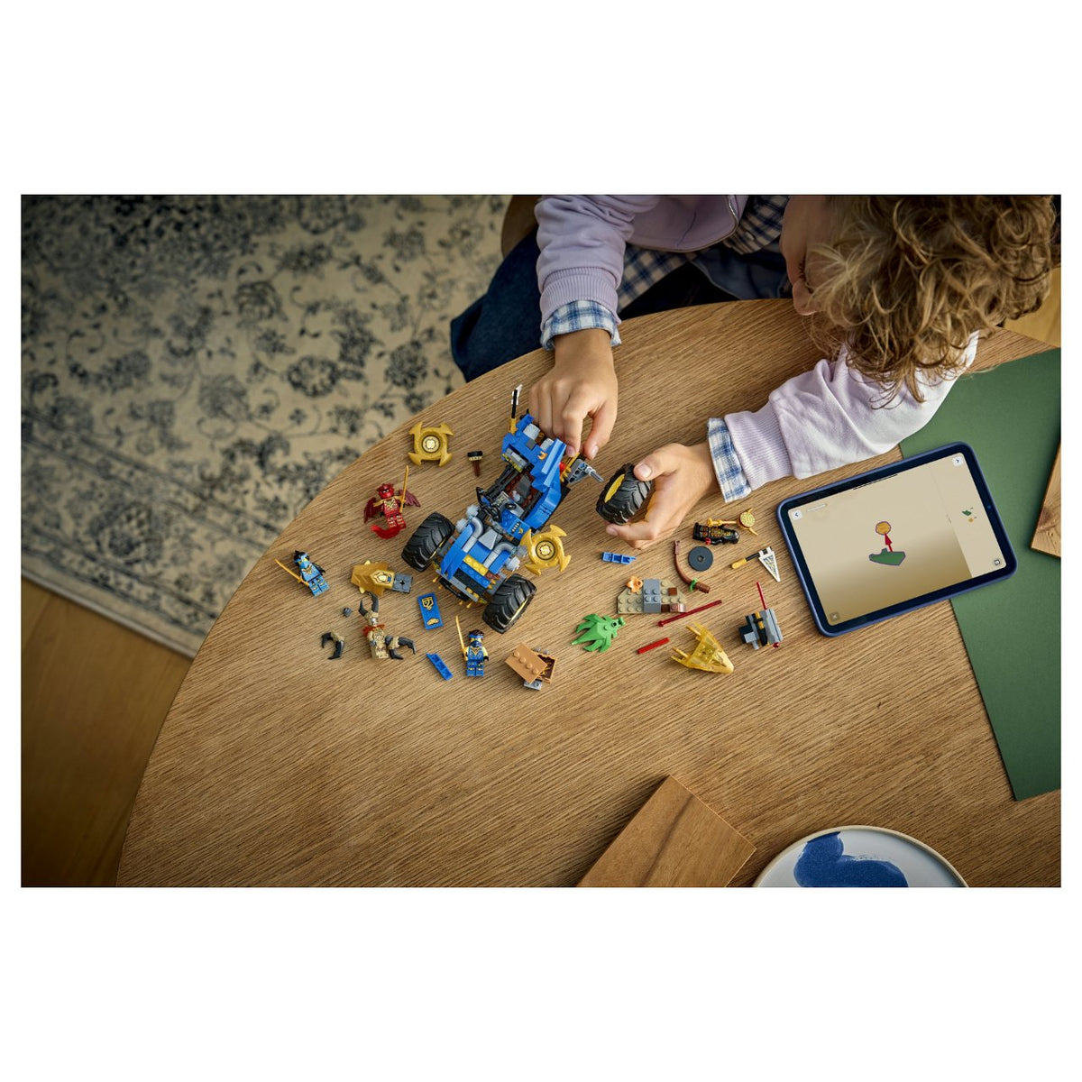 LEGO 71856 Ninjago Jays Transformationsflitzer
