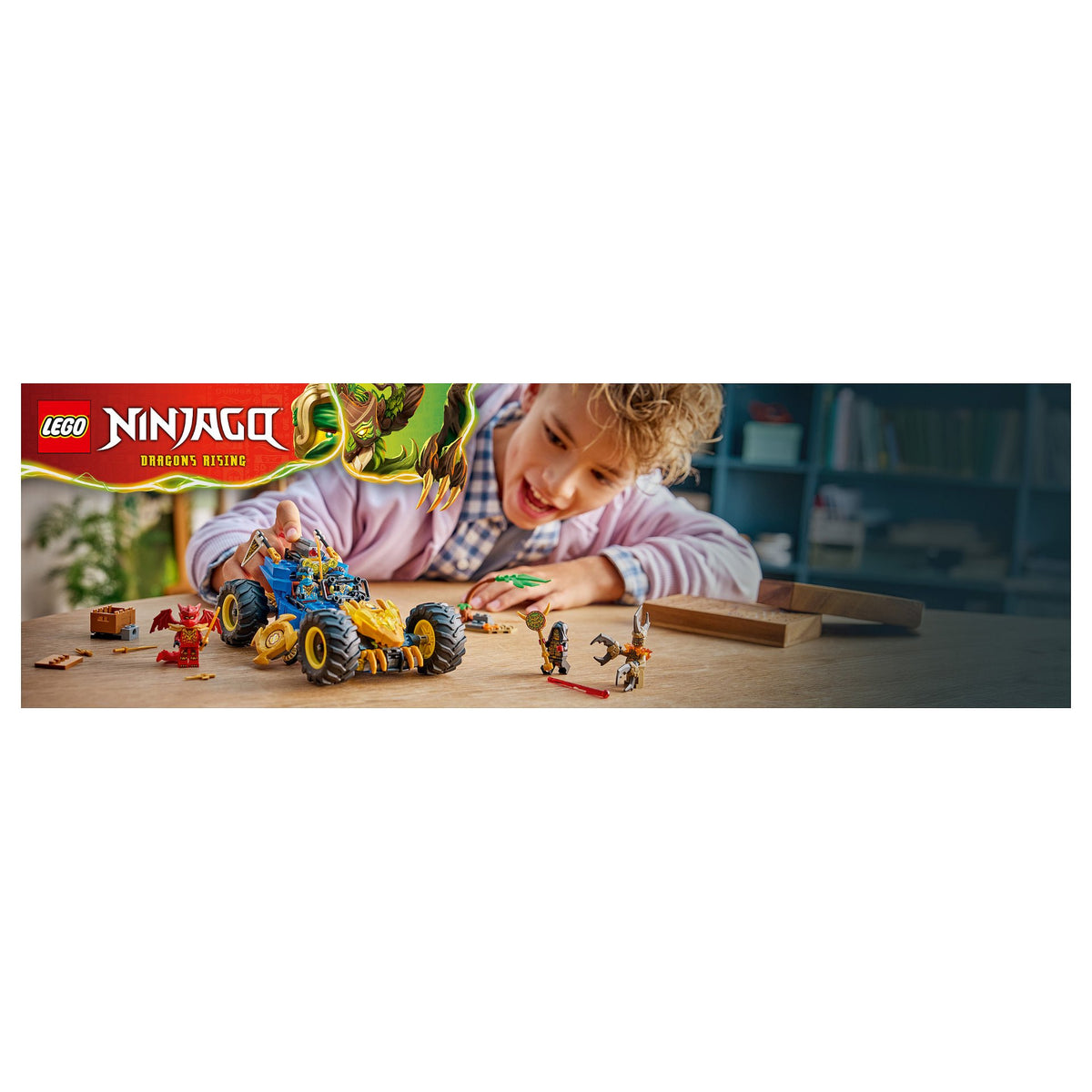 LEGO 71856 Ninjago Jays Transformationsflitzer