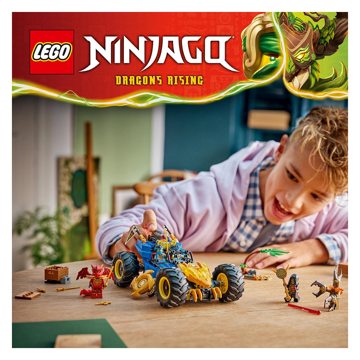 LEGO 71856 Ninjago Jays Transformationsflitzer
