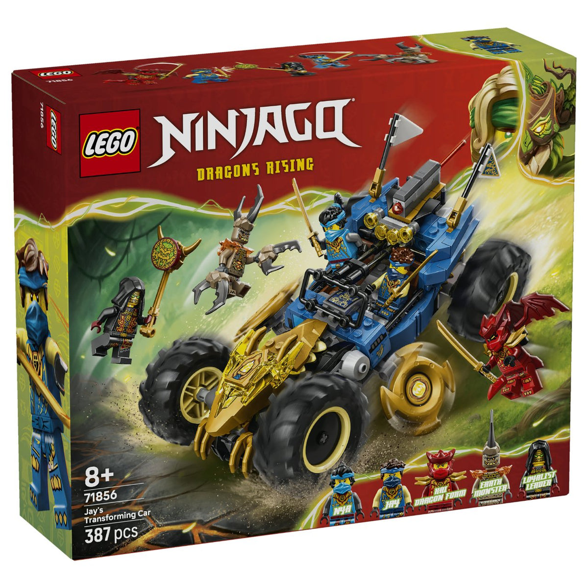 LEGO 71856 Ninjago Jays Transformationsflitzer