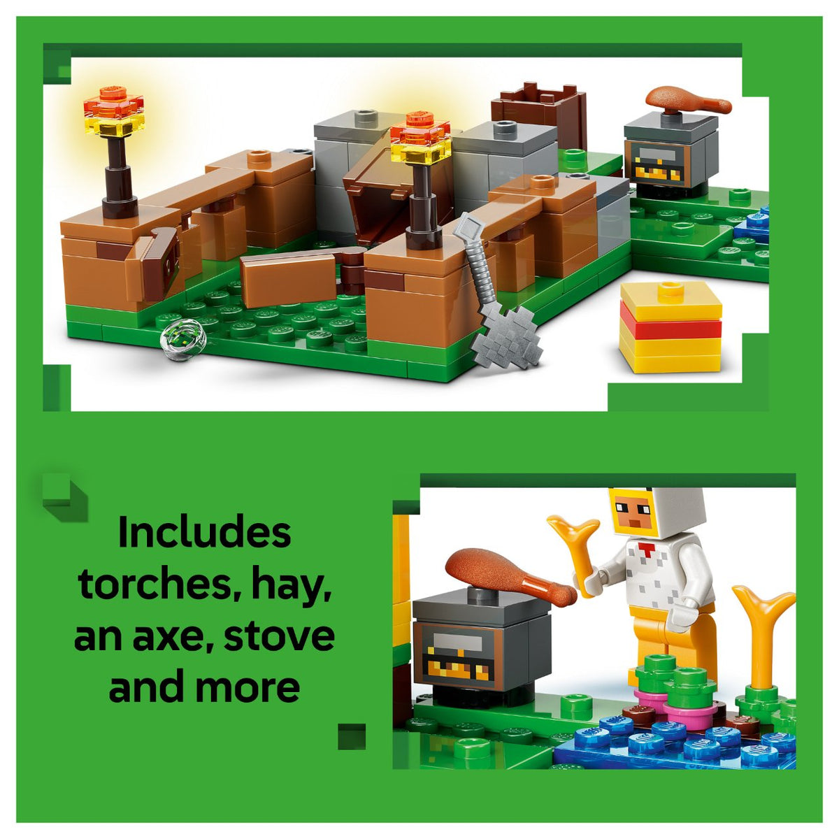 LEGO 21585 Minecraft Hhnerfarm