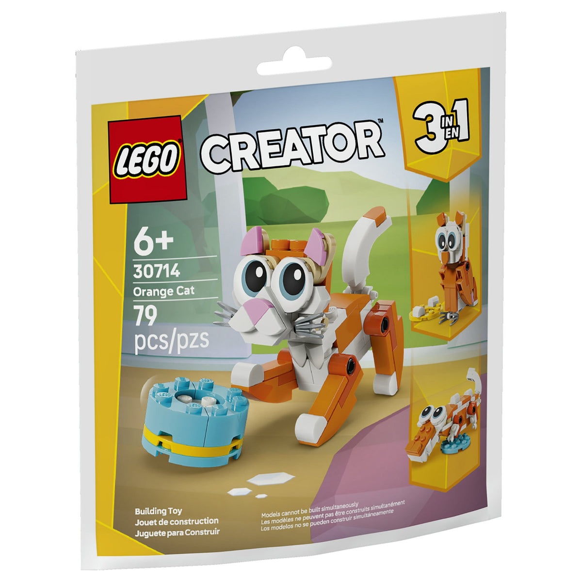 LEGO 30714 Creator 3-in-1 Orange Katze (Polybag)