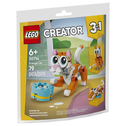 LEGO 30714 Creator 3-in-1 Orange Katze (Polybag)