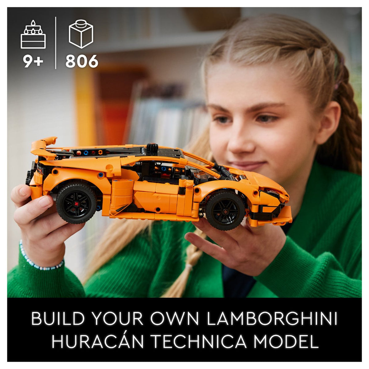 LEGO Technic 42196 Lamborghini Huracán Tecnica Orange