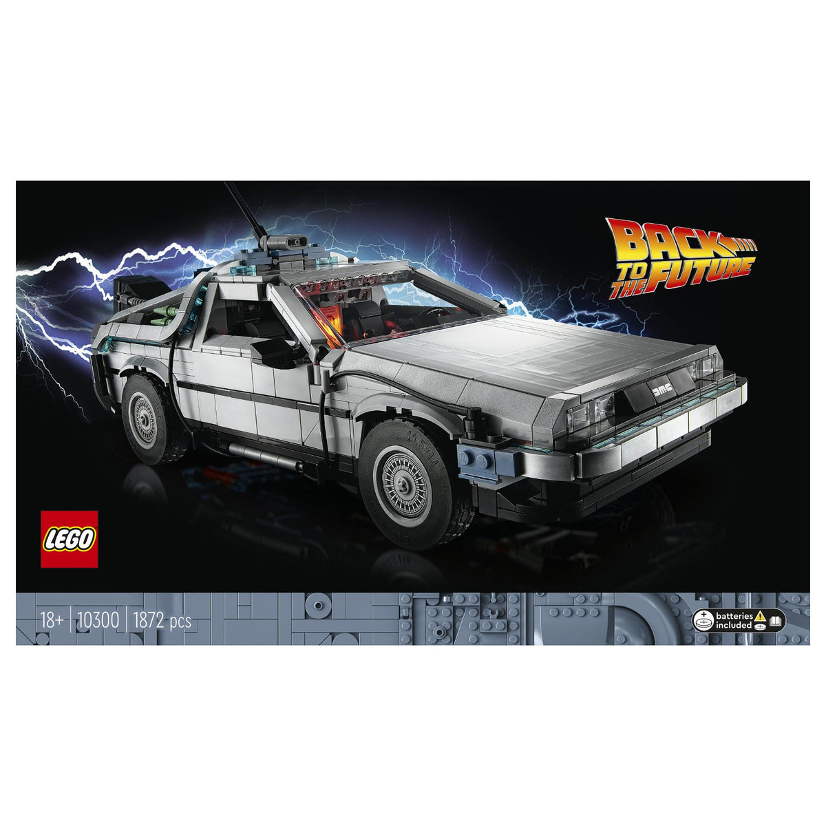 LEGO Creator Expert DeLorean DMC-12 DMC12 Die Zeitmaschine aus Zurück in die Zukunft (10300 )