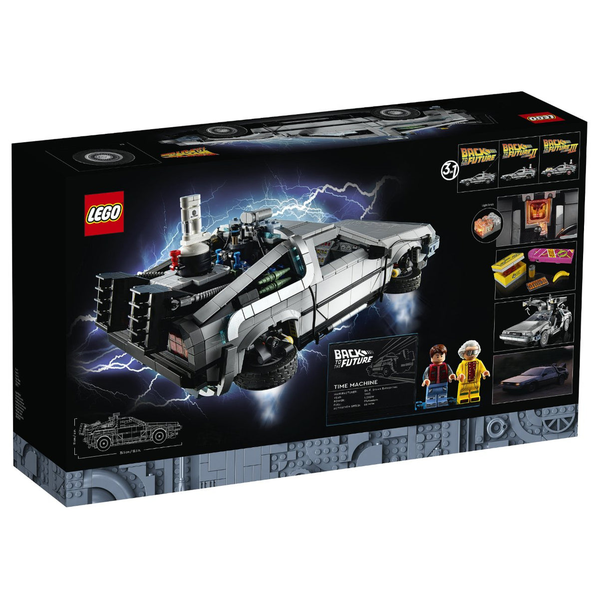 LEGO Creator Expert DeLorean DMC-12 DMC12 Die Zeitmaschine aus Zurück in die Zukunft (10300 )